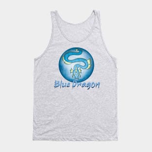 Blue Dragon Tank Top